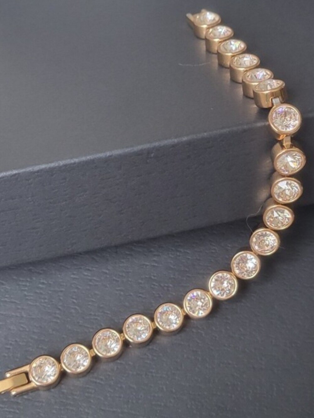 Swarovski Rose Gold Ice Bracelet Touchstone Crystal